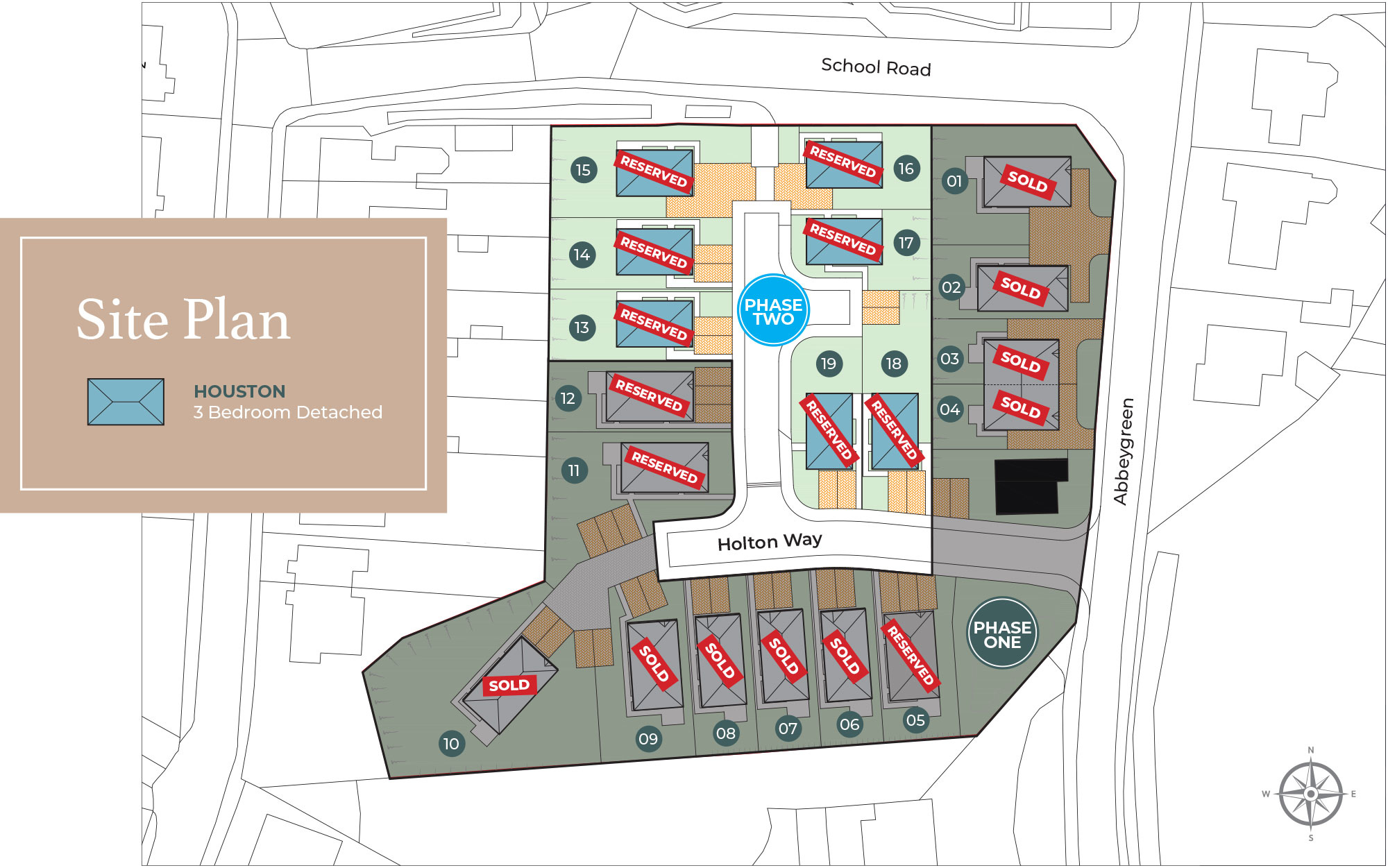 Abbeygreen Site Plan